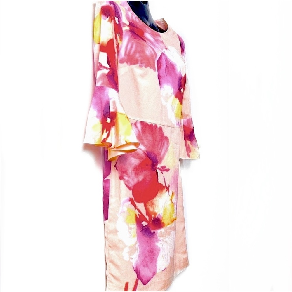The Limited Floral Long Sleeve Dress  NWOT